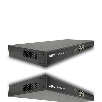 Terminal Jalur Optik EPON 4GE SFP 10g Kaset 4 Pon IEEE 802.3ah